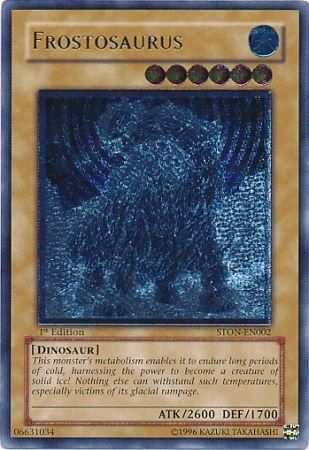 Frostosaurus - STON-EN002 - Ultimate Rare - 1st Edition