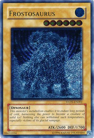 Frostosaurus - STON-EN002 - Ultimate Rare - Unlimited