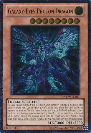 Galaxy-Eyes Photon Dragon - PHSW-EN011 - Ultimate Rare - Unlimited