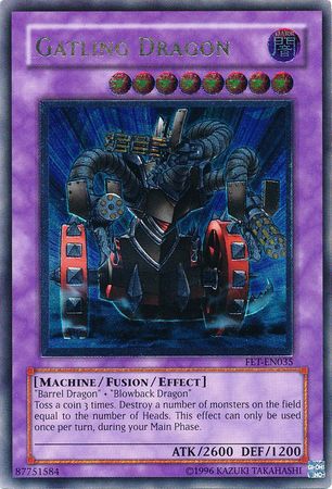 Gatling Dragon - FET-EN035 - Ultimate Rare - Unlimited