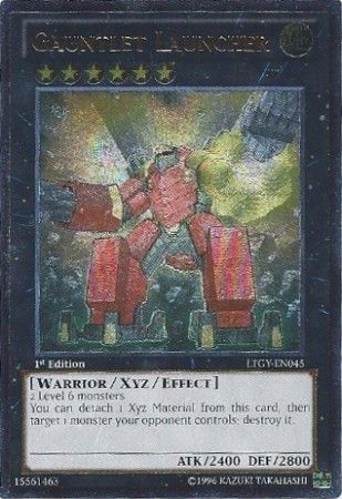 Gauntlet Launcher - LTGY-EN045 - Ultimate Rare - 1st Edition