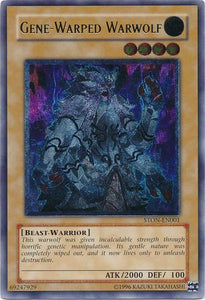 Gene-Warped Warwolf - STON-EN001 - Ultimate Rare - Unlimited