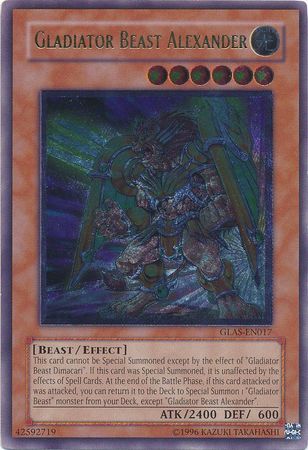 Gladiator Beast Alexander - GLAS-EN017 - Ultimate Rare - Unlimited