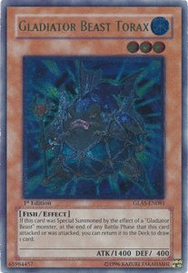 Gladiator Beast Torax - GLAS-EN081 - Ultimate Rare - 1st Edition