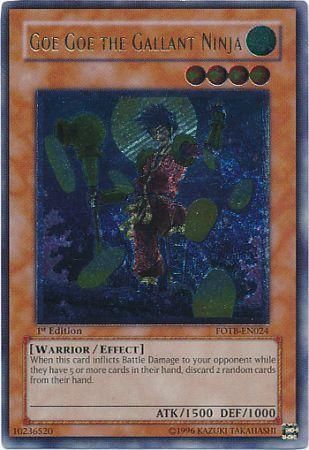 Goe Goe the Gallant Ninja - FOTB-EN024 - Ultimate Rare - 1st Edition