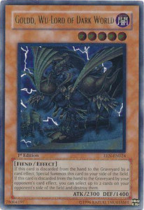 Goldd, Wu-Lord of Dark World - EEN-EN024 - Ultimate Rare - 1st Edition