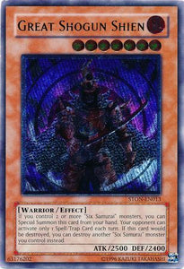 Great Shogun Shien - STON-EN013 - Ultimate Rare - Unlimited