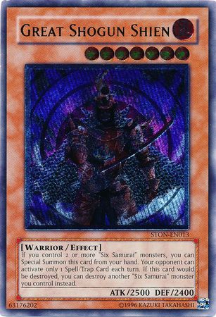 Great Shogun Shien - STON-EN013 - Ultimate Rare - Unlimited