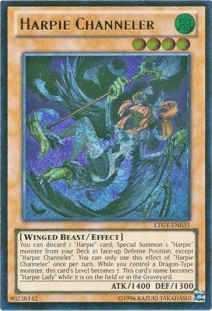 Harpie Channeler - LTGY-EN035 - Ultimate Rare - Unlimited