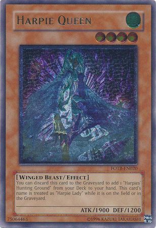 Harpie Queen - FOTB-EN020 - Ultimate Rare - Unlimited