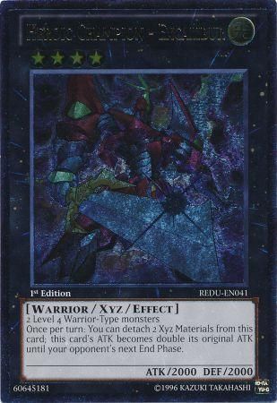 Heroic Champion - Excalibur - REDU-EN041 - Ultimate Rare - 1st Edition