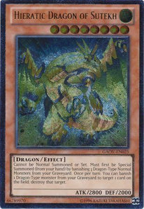 Hieratic Dragon of Sutekh - GAOV-EN025 - Ultimate Rare - Unlimited