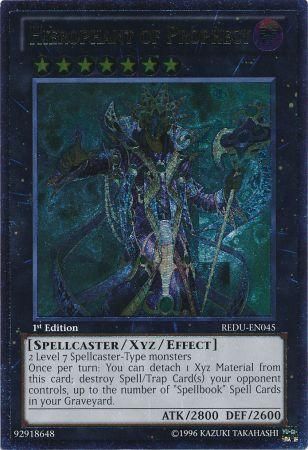 Hierophant of Prophecy - REDU-EN045 - Ultimate Rare - 1st Edition