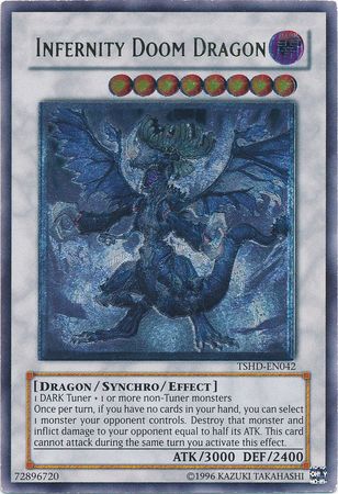 Infernity Doom Dragon - Ultimate - TSHD-EN042 - Ultimate Rare - Unlimited