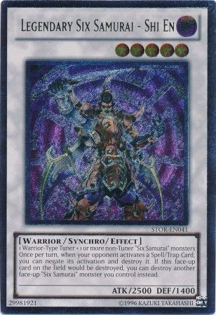 Legendary Six Samurai - Shi En - Ultimate - STOR-EN041 - Ultimate Rare - Unlimited