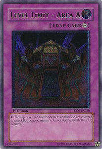 Level Limit - Area A - EEN-EN060 - Ultimate Rare - 1st Edition