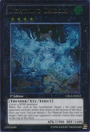 Lightning Chidori - CBLZ-EN052 - Ultimate Rare - 1st Edition