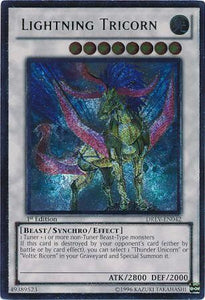 Lightning Tricorn - Ultimate - DREV-EN042 - Ultimate Rare - 1st