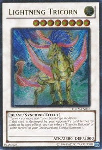 Lightning Tricorn - Ultimate - DREV-EN042 - Ultimate Rare - Unlimited