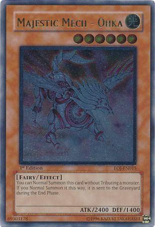 Majestic Mech - Ohka - EOJ-EN015 - Ultimate Rare - 1st Edition