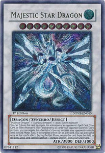 Majestic Star Dragon - Ultimate - SOVR-EN040 - Ultimate Rare - 1st