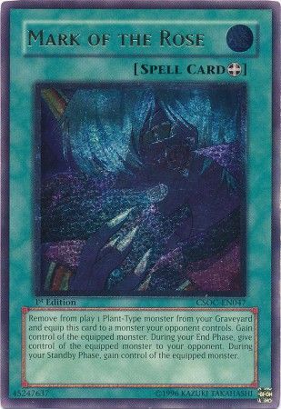 Mark of the Rose - CSOC-EN047 - Ultimate Rare - 1st Edition