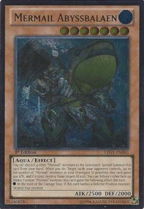 Mermail Abyssbalaen - LTGY-EN083 - Ultimate Rare - 1st Edition