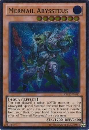 Mermail Abyssteus - CBLZ-EN083 - Ultimate Rare - Unlimited