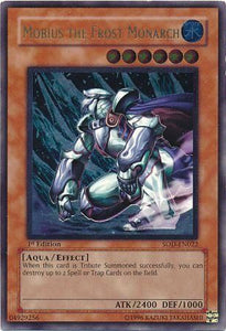 Mobius the Frost Monarch - SOD-EN022 - Ultimate Rare - 1st Edition