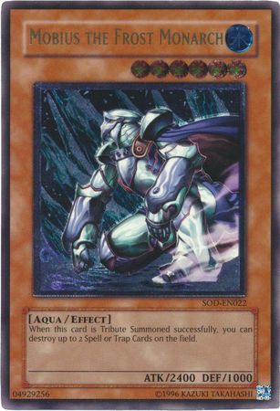 Mobius the Frost Monarch - SOD-EN022 - Ultimate Rare - Unlimited