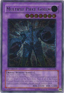 Multiple Piece Golem - TDGS-EN038 - Ultimate Rare - 1st Edition