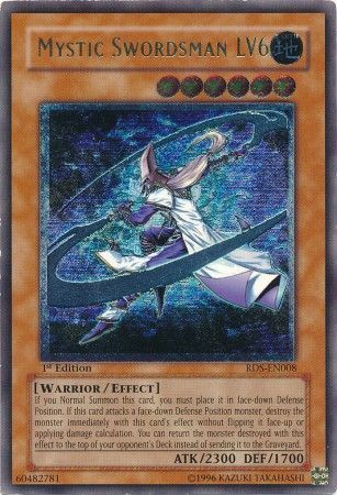 Mystic Swordsman LV6 - Ultimate - RDS-EN008 - Ultimate Rare - 1st