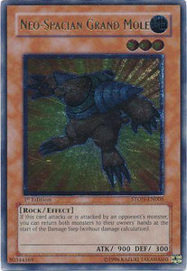 Neo-Spacian Grand Mole - STON-EN005 - Ultimate Rare - 1st Edition