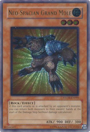 Neo-Spacian Grand Mole - STON-EN005 - Ultimate Rare - Unlimited