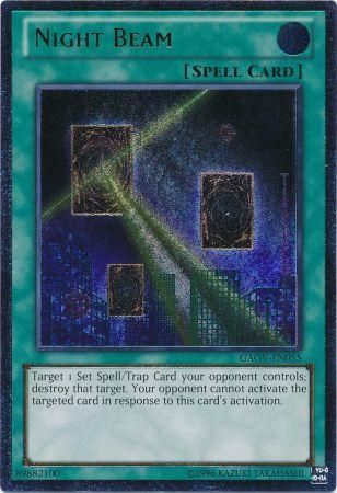 Night Beam - GAOV-EN055 - Ultimate Rare - Unlimited