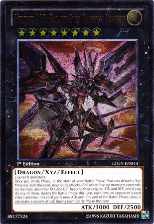 Number 107: Galaxy-Eyes Tachyon Dragon - LTGY-EN044 - Ultimate Rare - 1st Edition