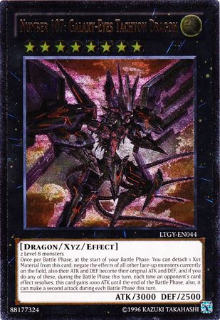 Number 107: Galaxy-Eyes Tachyon Dragon - LTGY-EN044 - Ultimate Rare - Unlimited