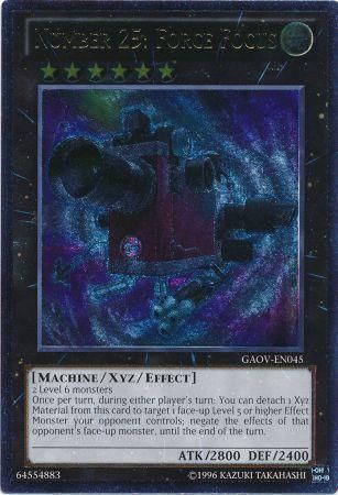 Number 25: Force Focus - GAOV-EN045 - Ultimate Rare - Unlimited