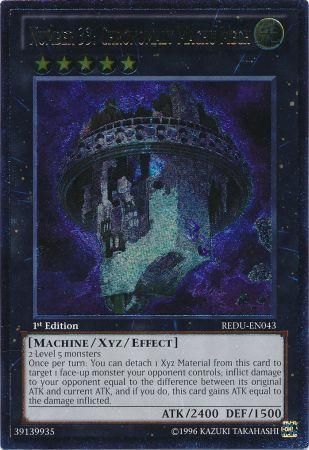 Number 33: Chronomaly Machu Mech - REDU-EN043 - Ultimate Rare - 1st Edition