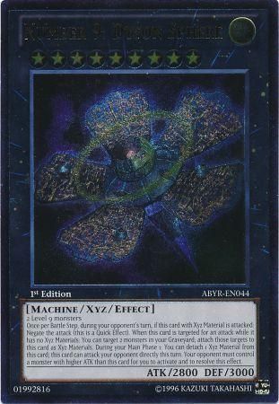 Number 9: Dyson Sphere - ABYR-EN044 - Ultimate Rare - 1st Edition