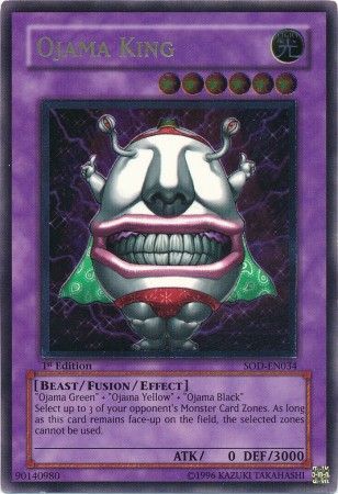 Ojama King - SOD-EN034 - Ultimate Rare - 1st Edition