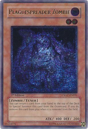 Plaguespreader Zombie - CSOC-EN031 - Ultimate Rare - 1st Edition