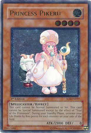 Princess Pikeru - SOI-EN027 - Ultimate Rare - 1st Edition