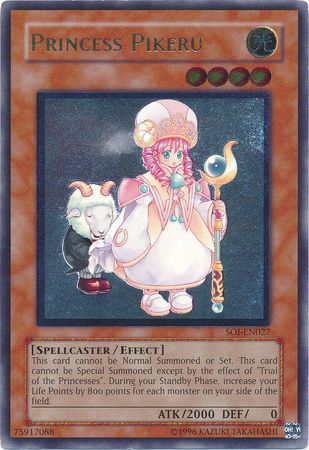 Princess Pikeru - SOI-EN027 - Ultimate Rare - Unlimited