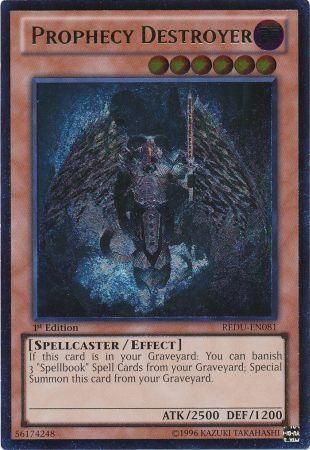 Prophecy Destroyer - REDU-EN081 - Ultimate Rare - 1st Edition