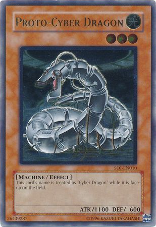 Proto-Cyber Dragon - SOI-EN010 - Ultimate Rare - Unlimited