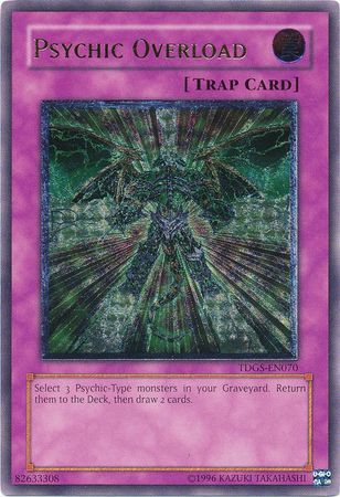 Psychic Overload - TDGS-EN070 - Ultimate Rare - Unlimited