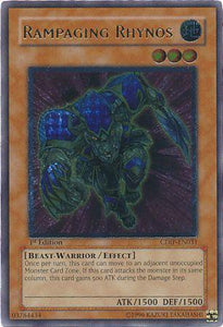 Rampaging Rhynos - CDIP-EN031 - Ultimate Rare - 1st Edition