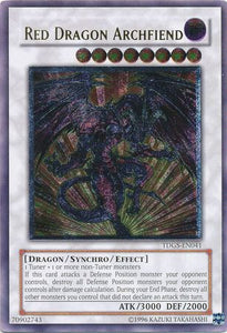 Red Dragon Archfiend - TDGS-EN041 - Ultimate Rare - Unlimited