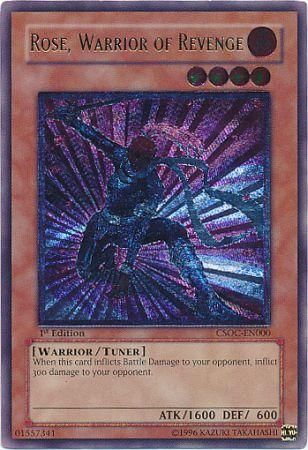 Rose, Warrior of Revenge - CSOC-EN000 - Ultimate Rare - 1st Edition